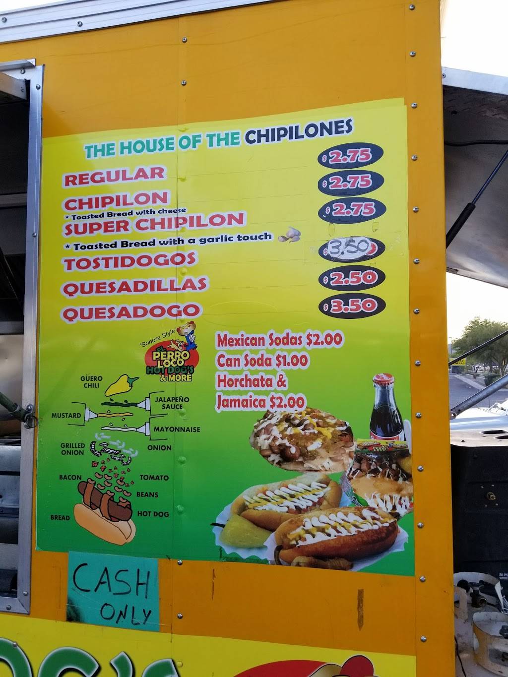 El Perro Loco Hot Dogs | restaurant | 3800-3818 S Valley Rd, Tucson, AZ 85714, USA | 5202720229 OR +1 520-272-0229