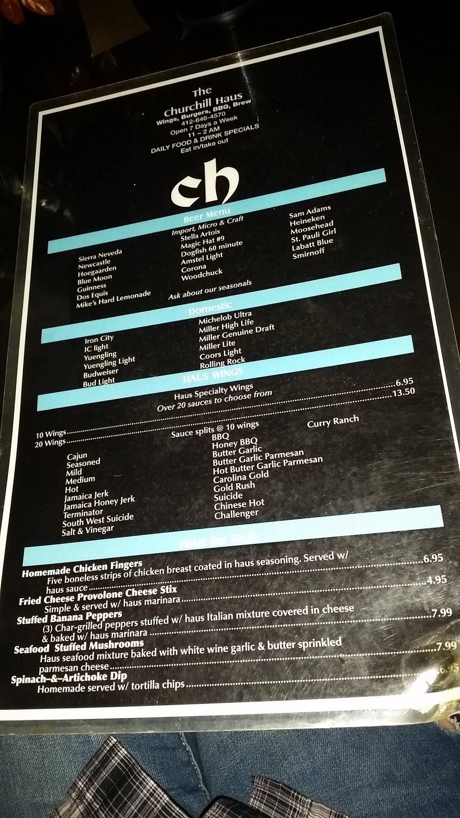 Churchill Haus | restaurant | 700 Brown Ave, Turtle Creek, PA 15145, USA | 4126464570 OR +1 412-646-4570