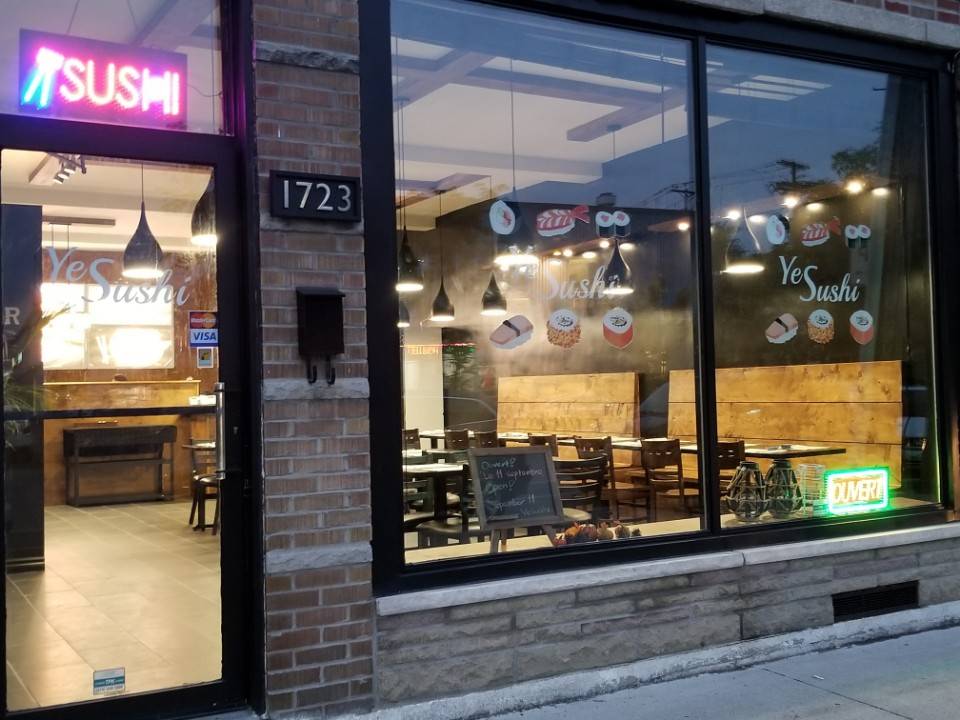 Ye sushi | restaurant | 1723 Rue Poirier, Saint-Laurent, QC H4L 1J4, Canada | 5145435577 OR +1 514-543-5577