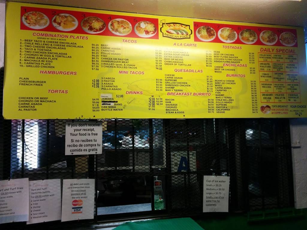 El Real Mexican Food | restaurant | 5058 Imperial Ave, San Diego, CA 92113, USA | 6195274097 OR +1 619-527-4097