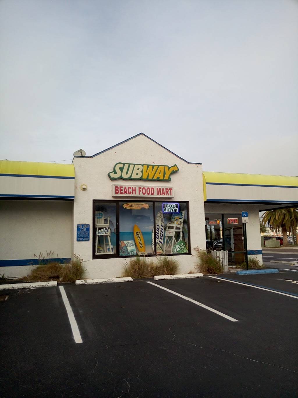 Subway Restaurants | restaurant | 696 S Gulfview Blvd, Clearwater Beach, FL 33767, USA | 7274479325 OR +1 727-447-9325