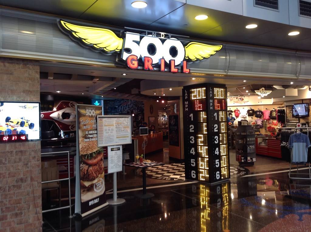 Indy 500 Grill | restaurant | Col. H. Weir Cook Memorial Dr, Indianapolis, IN 46241, USA | 3172410460 OR +1 317-241-0460