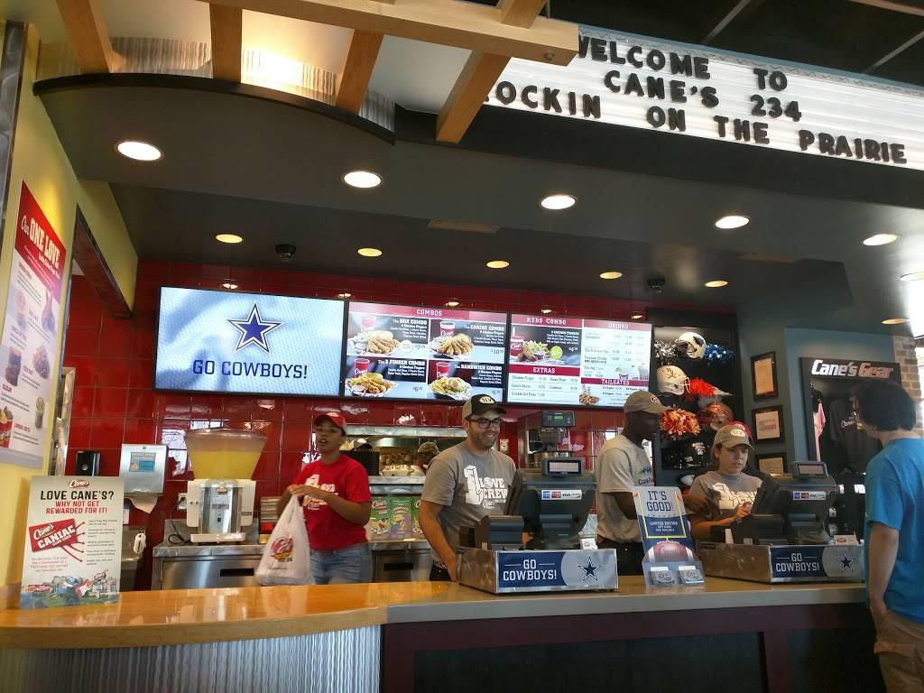 Raising Canes Chicken Fingers | meal takeaway | 2960 W Camp Wisdom Rd, Grand Prairie, TX 75052, USA | 9725227744 OR +1 972-522-7744