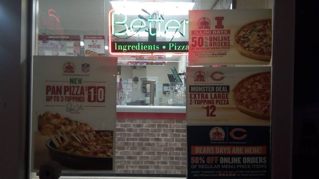 Papa Johns Pizza | restaurant | 225 E Congress Ave, Rantoul, IL 61866, USA | 2178939922 OR +1 217-893-9922