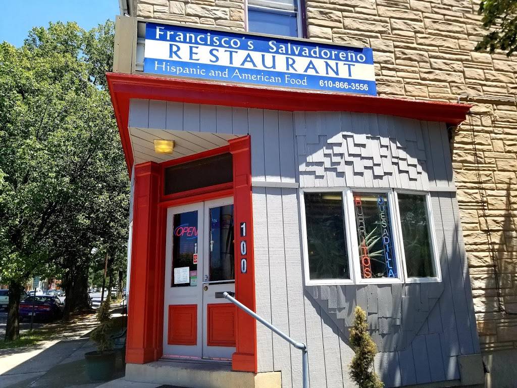 Franciscos Salvadoreño Restaurant | restaurant | 100 E Broad St, Bethlehem, PA 18018, USA | 6108663556 OR +1 610-866-3556