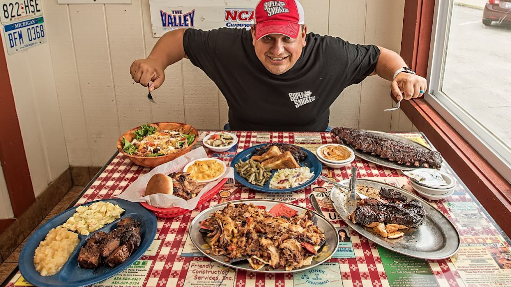 Super Smokers BBQ The Original Memphis Style BBQ In The LOU | meal takeaway | 601 Stockell Dr, Eureka, MO 63025, USA | 6369389742 OR +1 636-938-9742