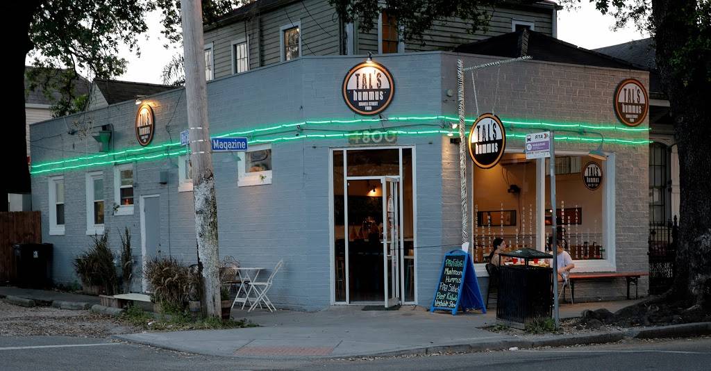 Tals Hummus | restaurant | 4800 Magazine St, New Orleans, LA 70115, USA | 5042677357 OR +1 504-267-7357