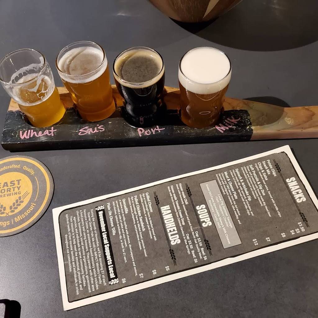 East Forty Brewing | restaurant | 1201 W Main St, Blue Springs, MO 64015, USA | 8169888217 OR +1 816-988-8217