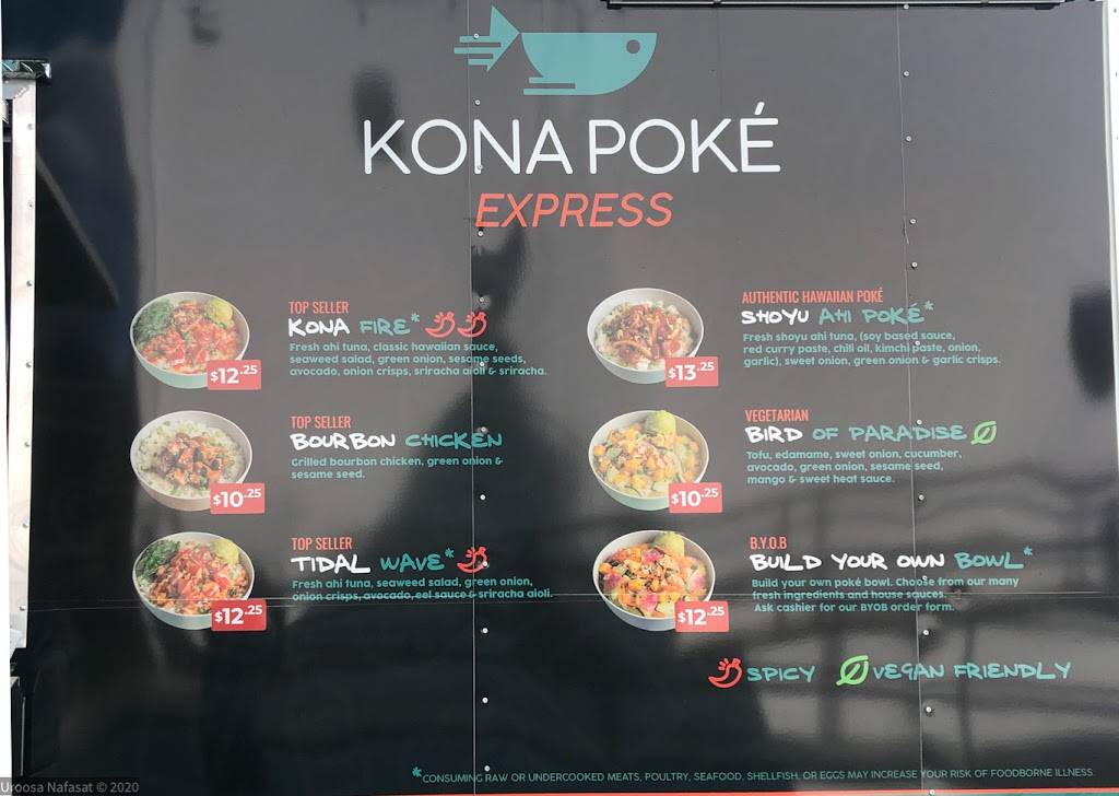 Kona Poké | restaurant | 1312 Wilfred Dr, Orlando, FL 32803, USA | 4078788204 OR +1 407-878-8204