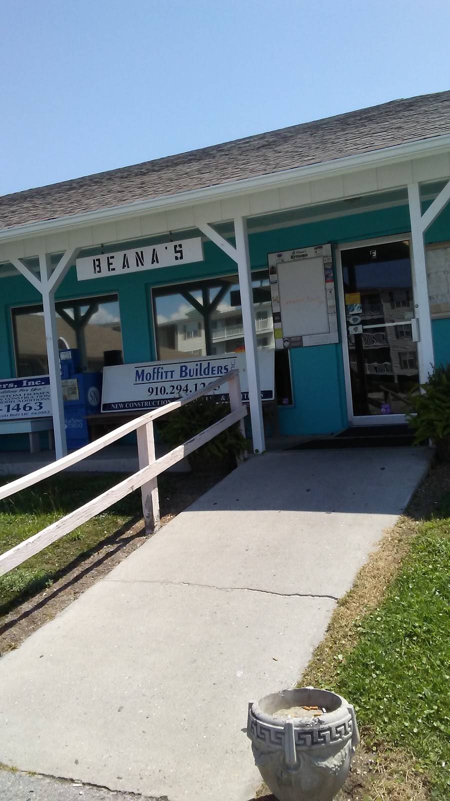 Beanas Kitchen | restaurant | 106 SE 58th St, Oak Island, NC 28465, USA | 9102787209 OR +1 910-278-7209