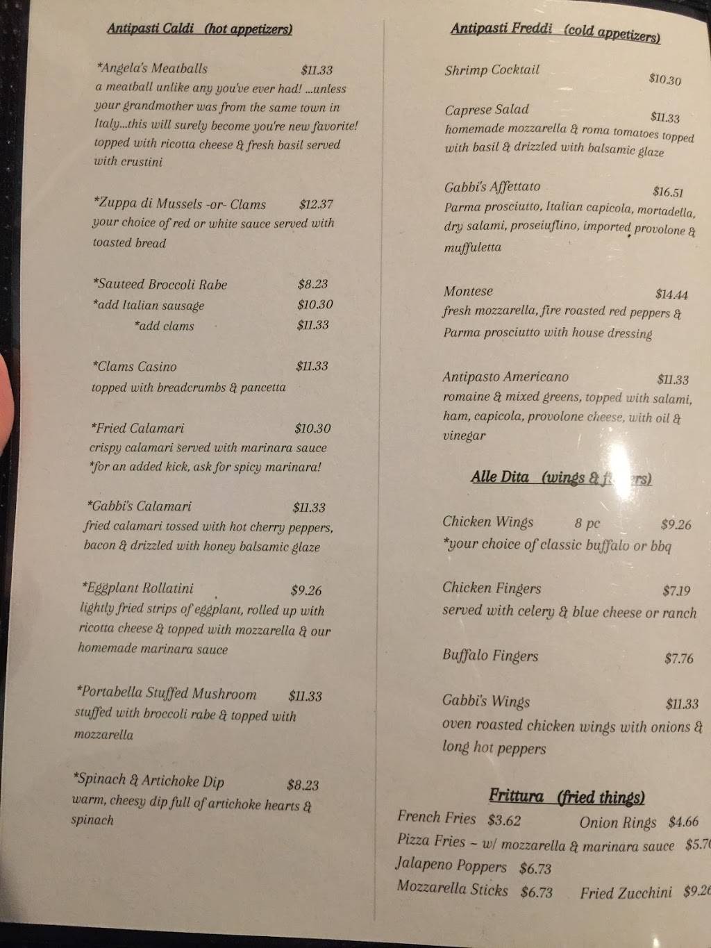 Gabbis Trattoria | restaurant | 2 Old Forge Rd, Helmetta, NJ 08828, USA | 7325902113 OR +1 732-590-2113