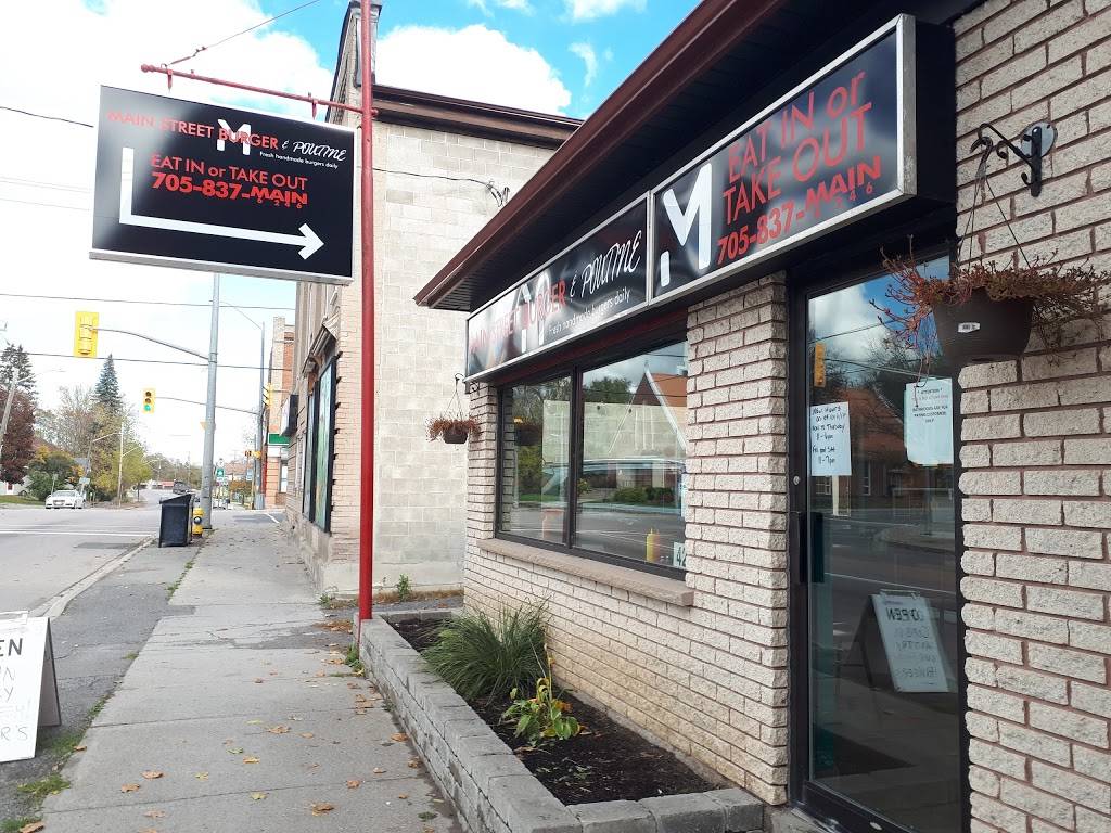 MAIN STREET BURGER & POUTINE | restaurant | 4261 ON-7, Norwood, ON K0L 2V0, Canada | 7058376246 OR +1 705-837-6246