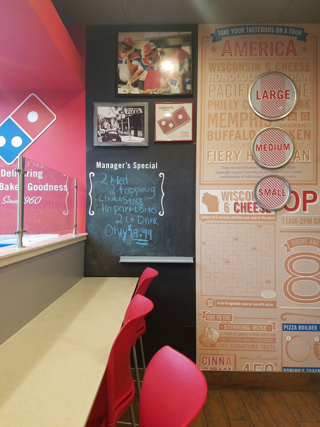 Dominos Pizza | meal delivery | 1436 E Atlantic Blvd, Pompano Beach, FL 33060, USA | 9549433030 OR +1 954-943-3030