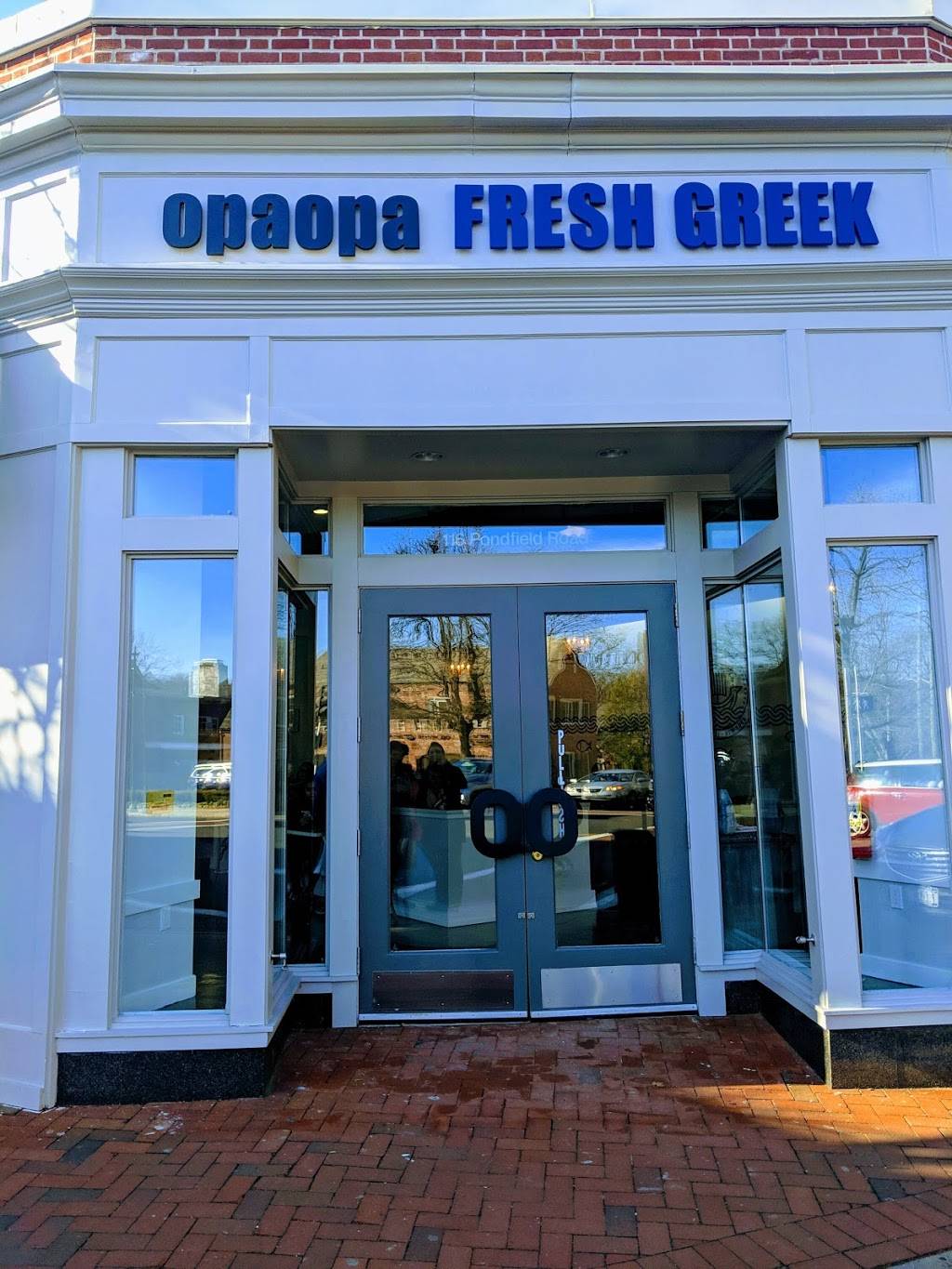 OpaOpa Fresh Greek | restaurant | 116 Pondfield Rd, Bronxville, NY 10708, USA | 9146008129 OR +1 914-600-8129
