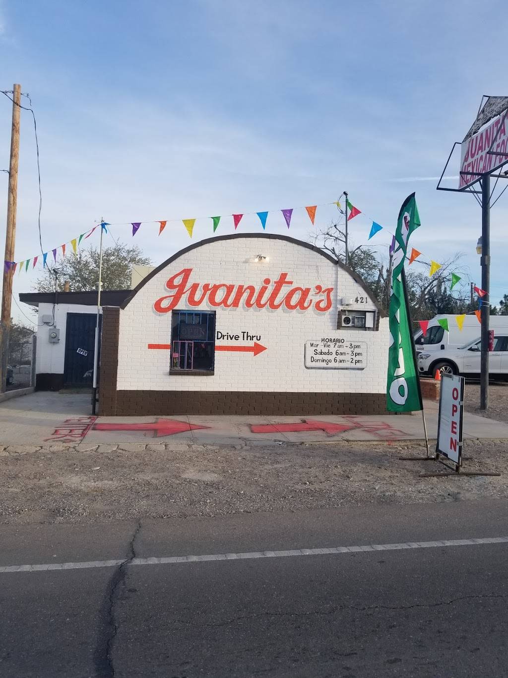 Juanitas Mexican Food | restaurant | 421 Talbot Ave, Canutillo, TX 79835, USA | 9158772335 OR +1 915-877-2335