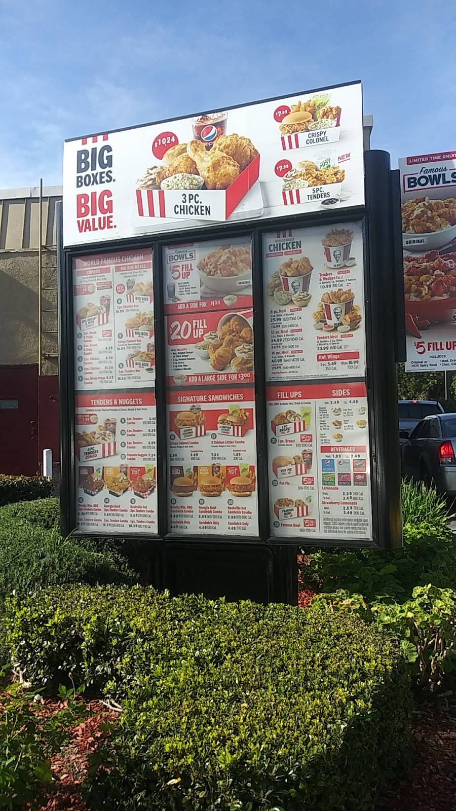 KFC | restaurant | 542 N Diamond Bar Blvd, Diamond Bar, CA 91765, USA | 9098619463 OR +1 909-861-9463