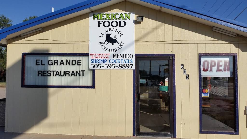 EL GRANDE RESTAURANT | restaurant | 633 N Main St, Belen, NM 87002, USA | 5055958897 OR +1 505-595-8897