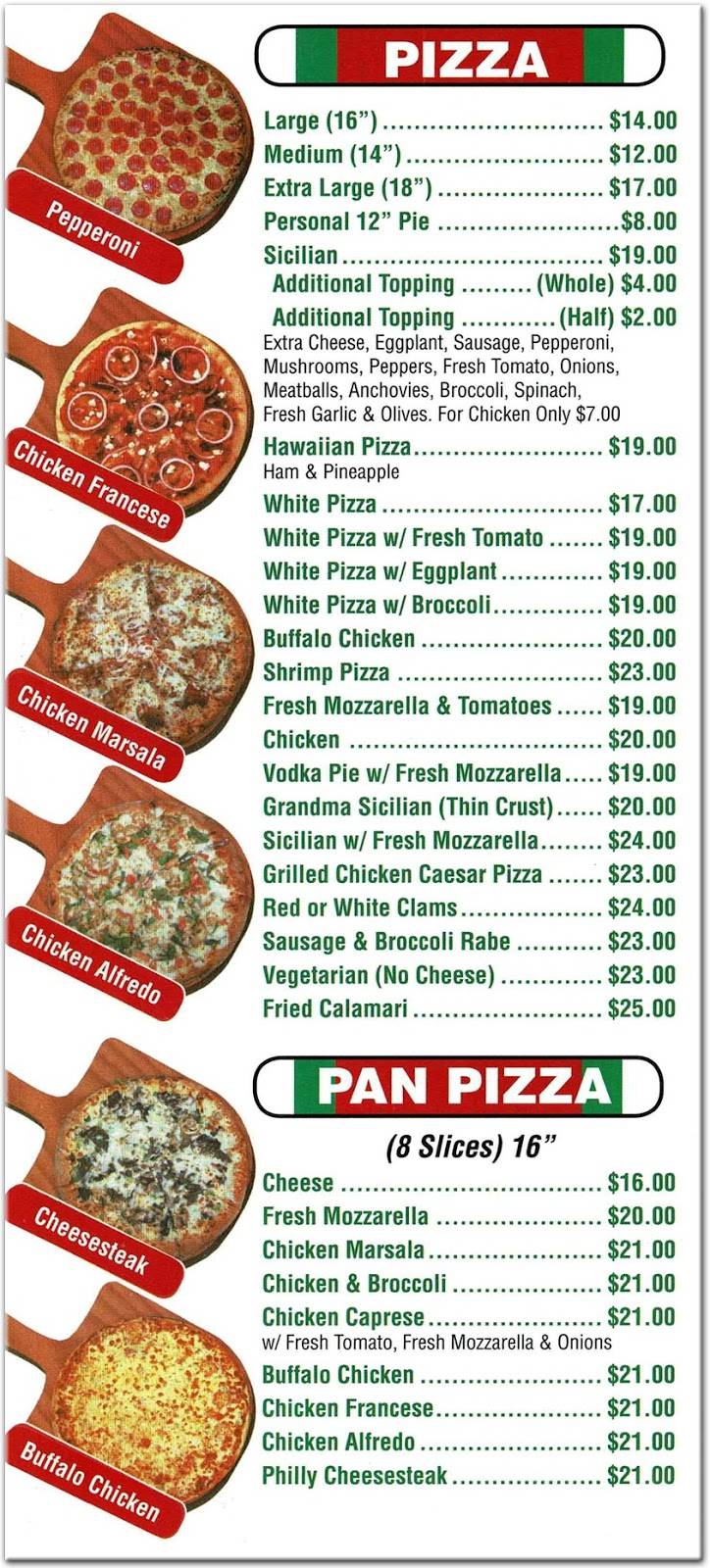 Avantis Pizza | meal delivery | 170 New Dorp Ln, Staten Island, NY 10306, USA | 7186680490 OR +1 718-668-0490