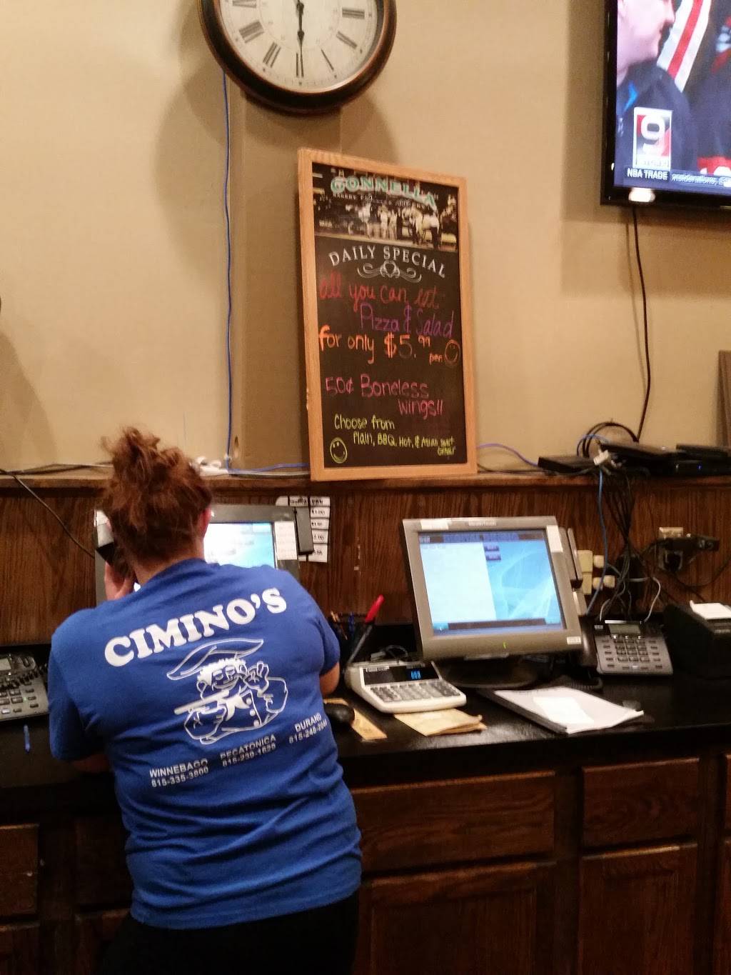 Ciminos Ristorante & Pizza | restaurant | 105 S Benton St, Winnebago, IL 61088, USA | 8153353800 OR +1 815-335-3800