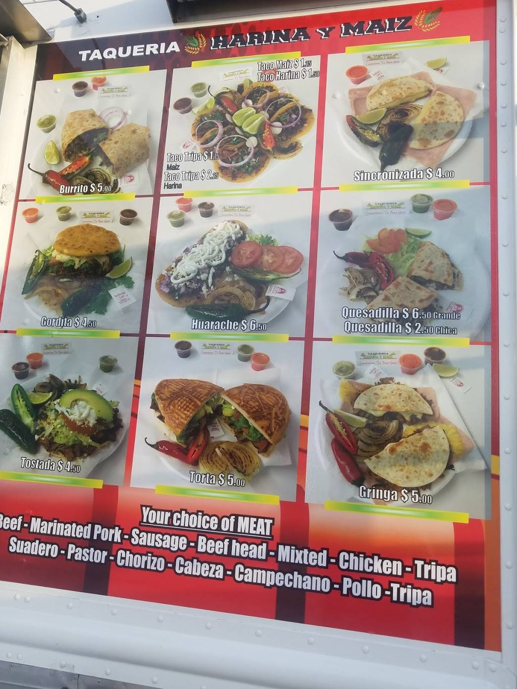 Foodtruck Taqueria “Harina y Maiz” | restaurant | 12310 Hempstead Rd, Houston, TX 77092, USA | 8329234990 OR +1 832-923-4990