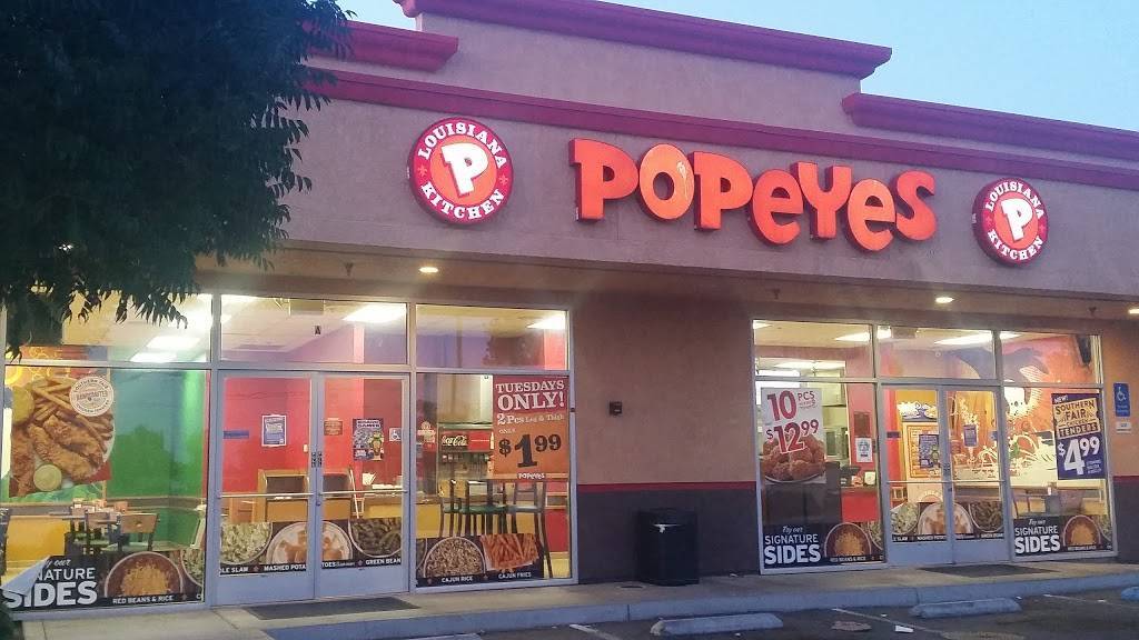 Popeyes Louisiana Kitchen | restaurant | 1660 W Hanford Armona Rd, Hanford, CA 93230, USA | 5595851731 OR +1 559-585-1731