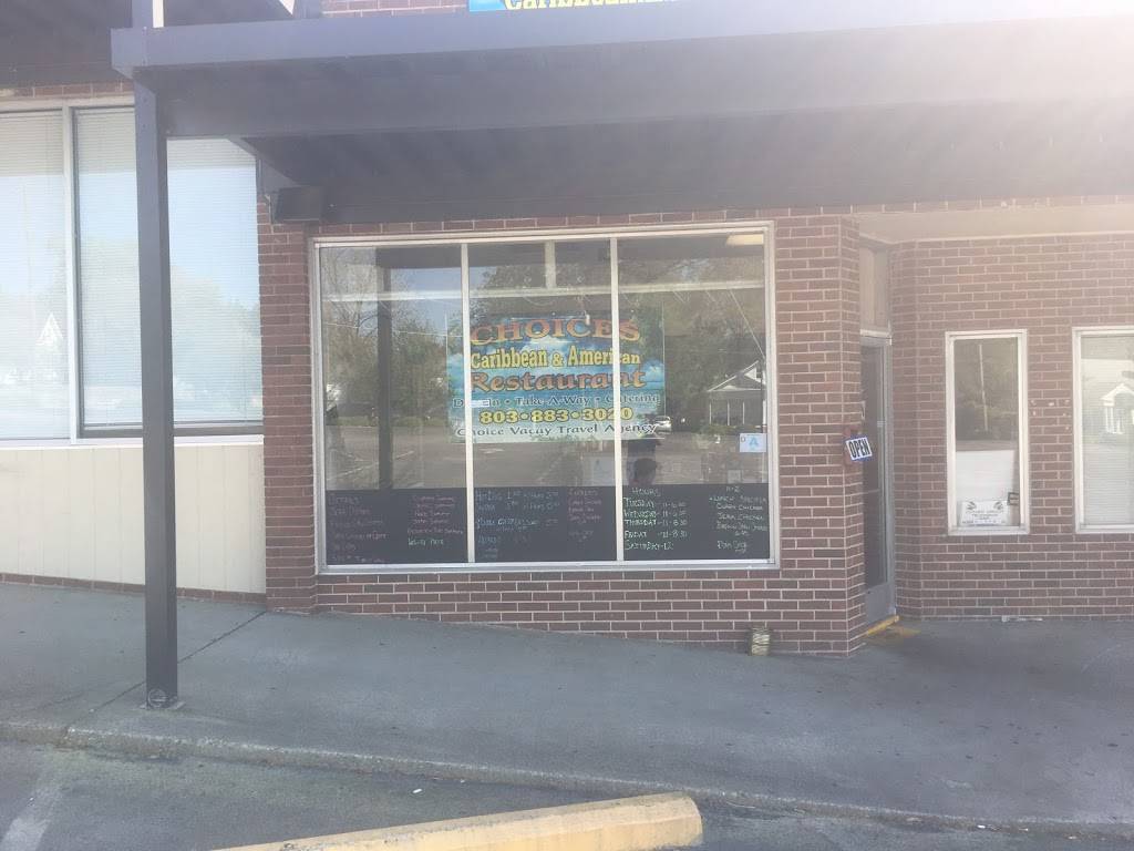 CHOICES - Caribbean & American Restaurant | restaurant | 50 Canal St #11, Graniteville, SC 29829, USA | 8038833020 OR +1 803-883-3020