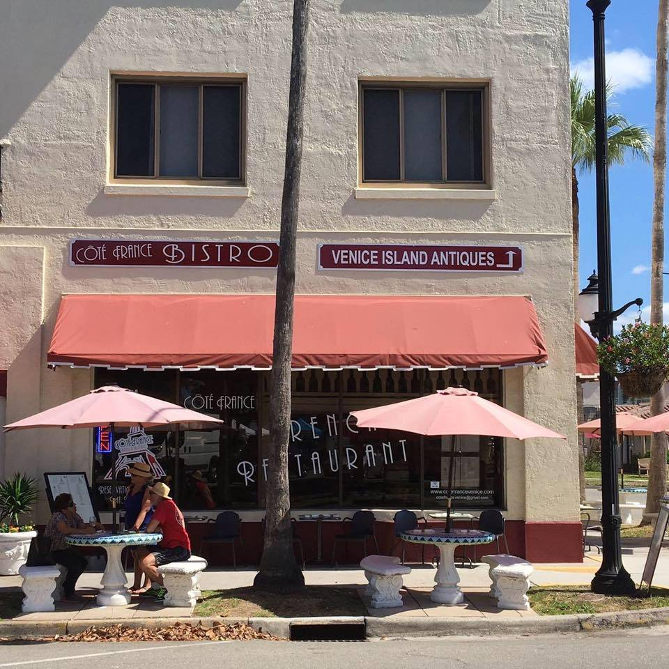 Côté France French Bistro | restaurant | 218 Tampa Ave W, Venice, FL 34285, USA | 9412207189 OR +1 941-220-7189