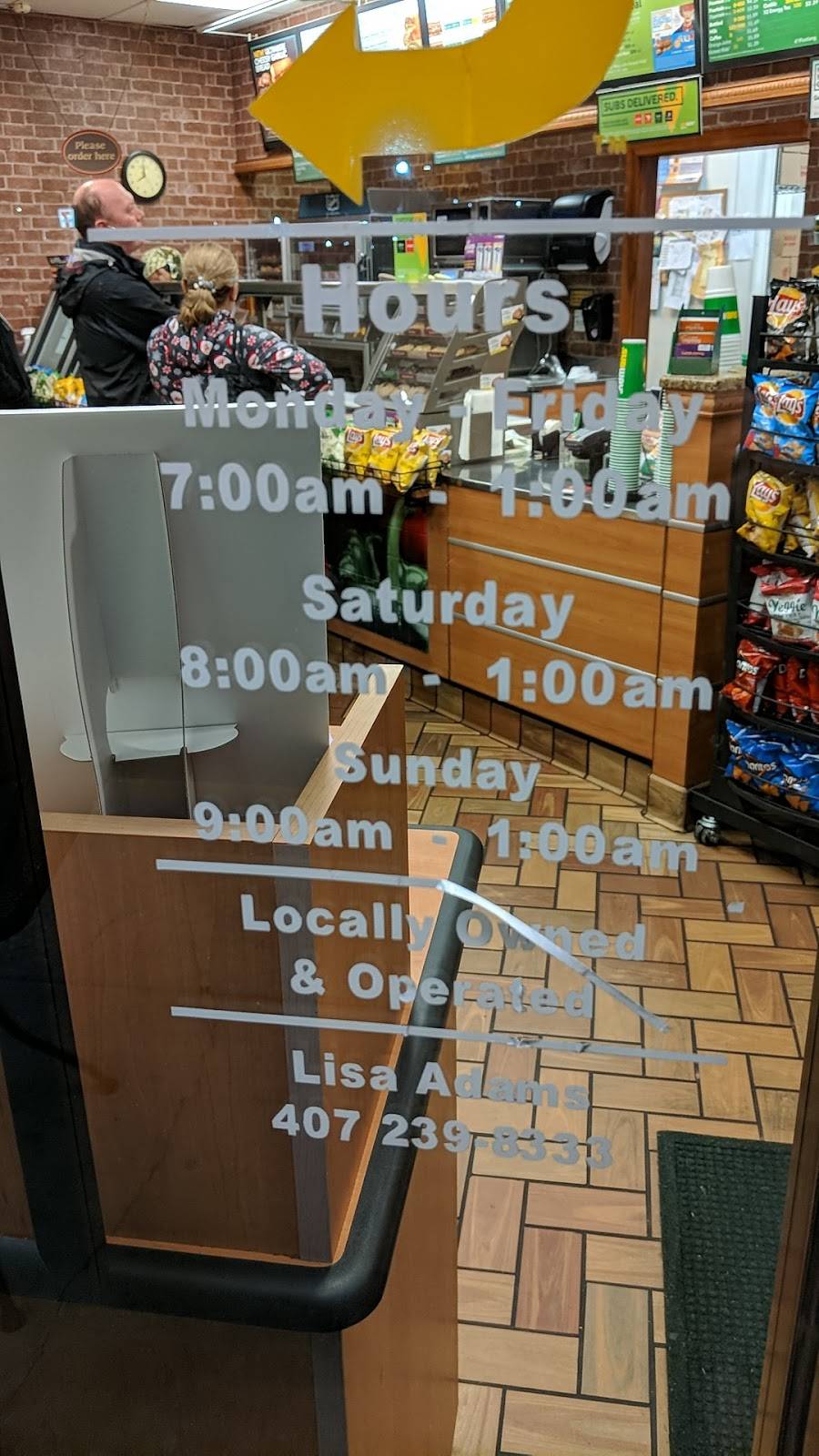 Subway Sandwiches | restaurant | 12390 FL-535, Orlando, FL 32821, USA | 4072398333 OR +1 407-239-8333