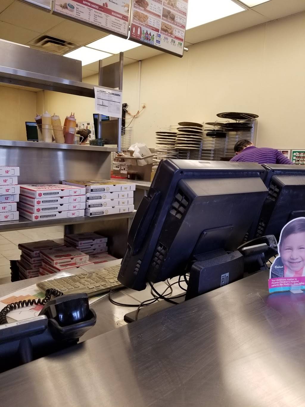 Papa Johns Pizza | restaurant | 70 S Val Vista Dr, Gilbert, AZ 85296, USA | 4805397272 OR +1 480-539-7272