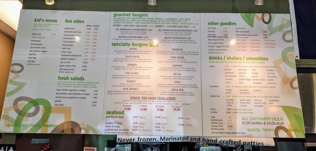 Burger Madness | restaurant | 14655 146th St SE, Monroe, WA 98272, USA | 3607942128 OR +1 360-794-2128