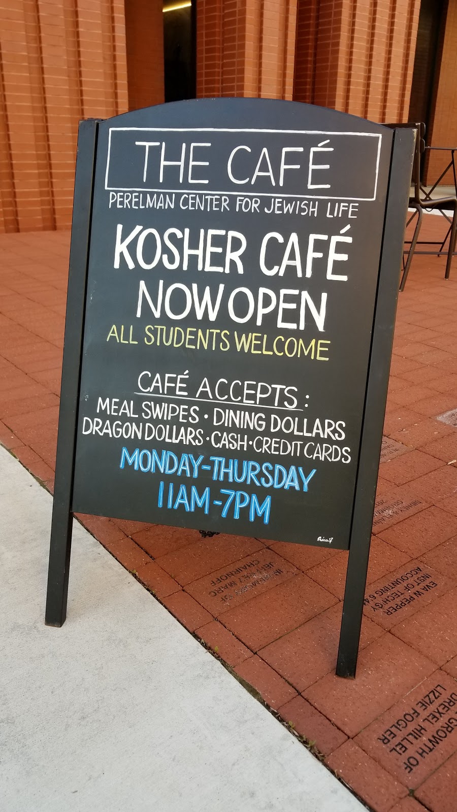 The Café at the Perelman Center for Jewish Life | restaurant | 118 N 34th St, Philadelphia, PA 19104, USA | 2158952531 OR +1 215-895-2531