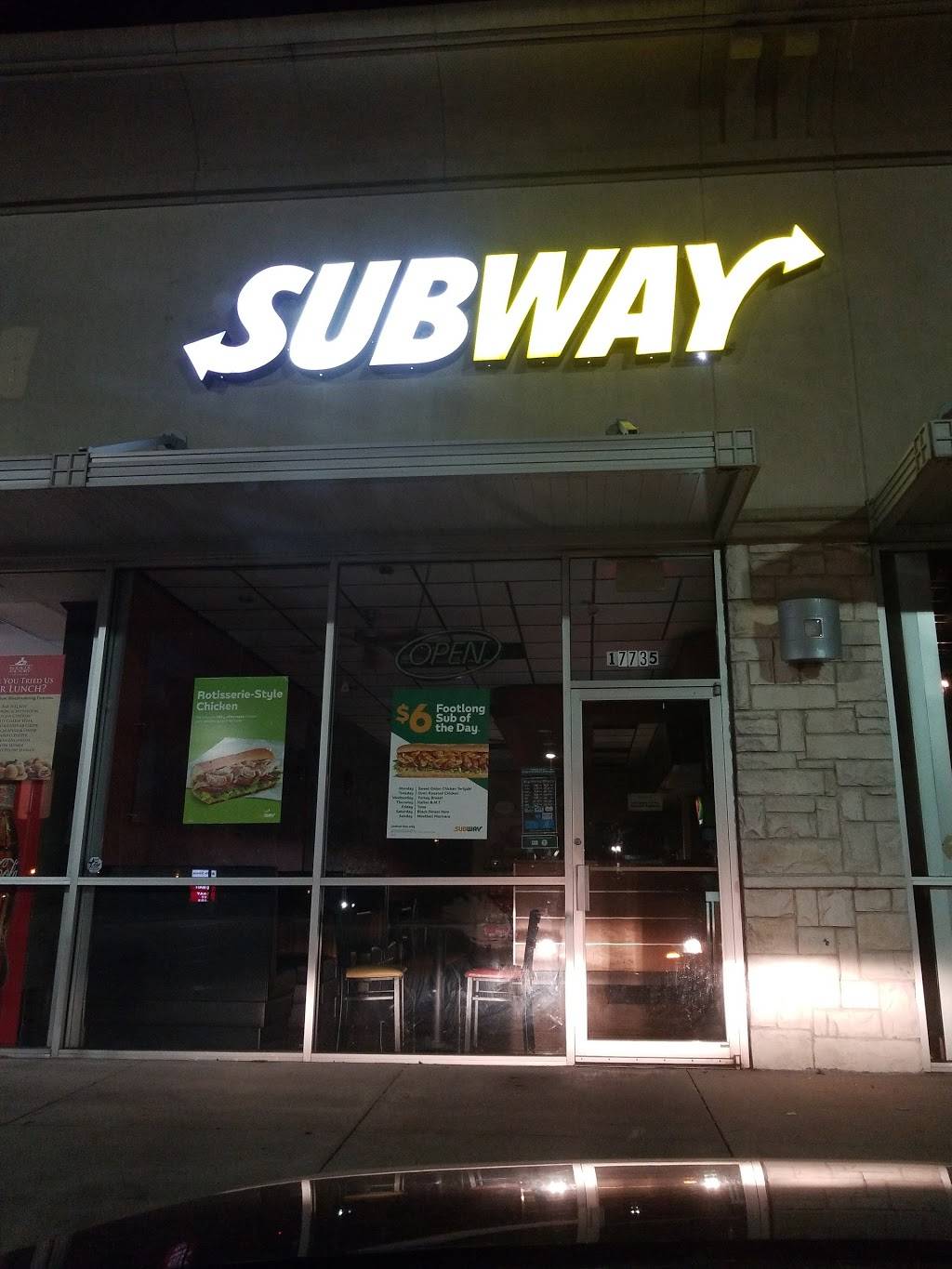 Subway Restaurants | restaurant | Willowbrook Shopping Center 17735, TX-249, Houston, TX 77064, USA | 8322372288 OR +1 832-237-2288