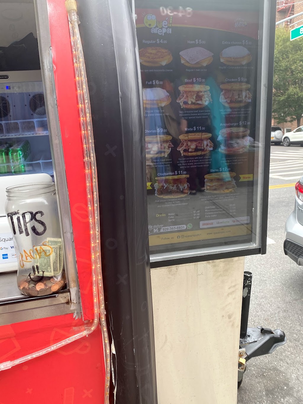 Qué Arepa! | restaurant | 84-28 37th Ave, Queens, NY 11372, USA | 9293656931 OR +1 929-365-6931