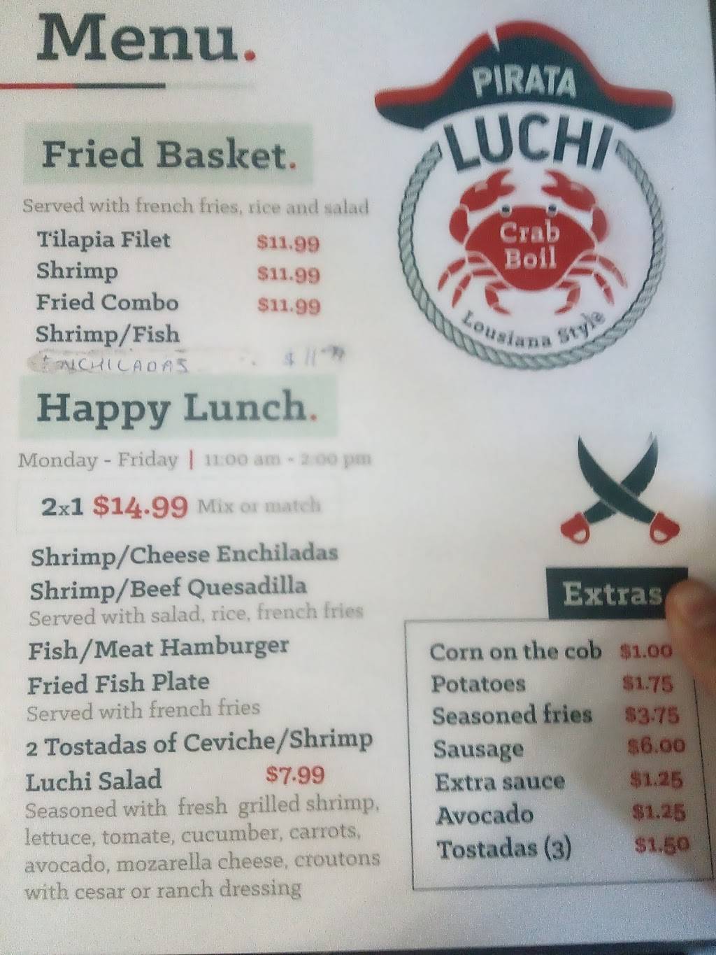 Pirata luchi | restaurant | 4602 E 29th St, Tucson, AZ 85711, USA | 5207470905 OR +1 520-747-0905