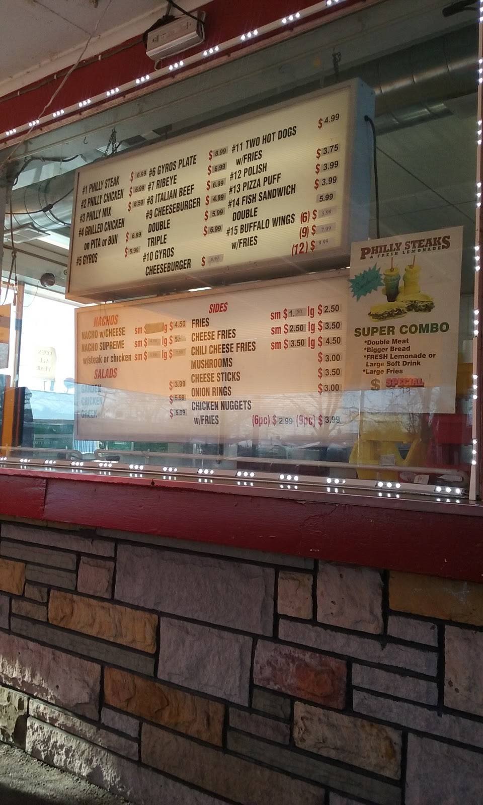 philly steaks and fresh lemonade | meal takeaway | 3820 Hohman Ave, Hammond, IN 46327, USA | 2199374000 OR +1 219-937-4000