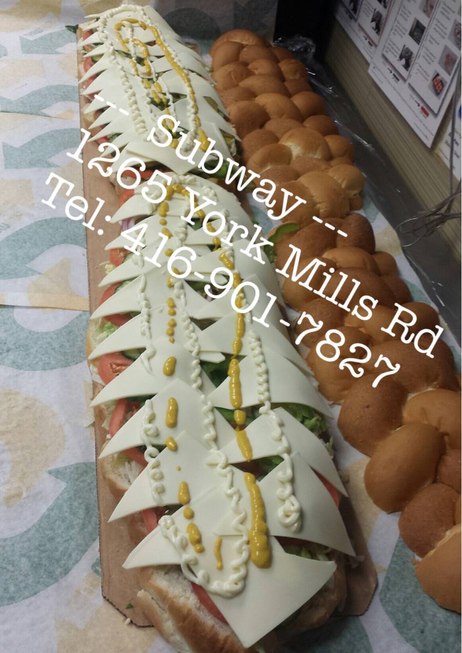 Subway | restaurant | 1265 York Mills Rd F1-2, North York, ON M3A 1Z5, Canada | 4169017827 OR +1 416-901-7827
