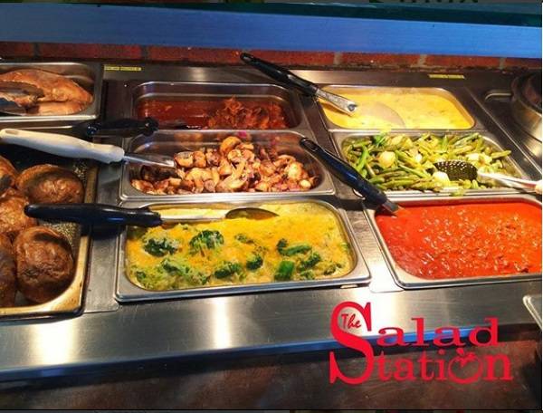 The Salad Station | restaurant | 13811 W Hillsborough Ave, Tampa, FL 33635, USA | 8134254400 OR +1 813-425-4400