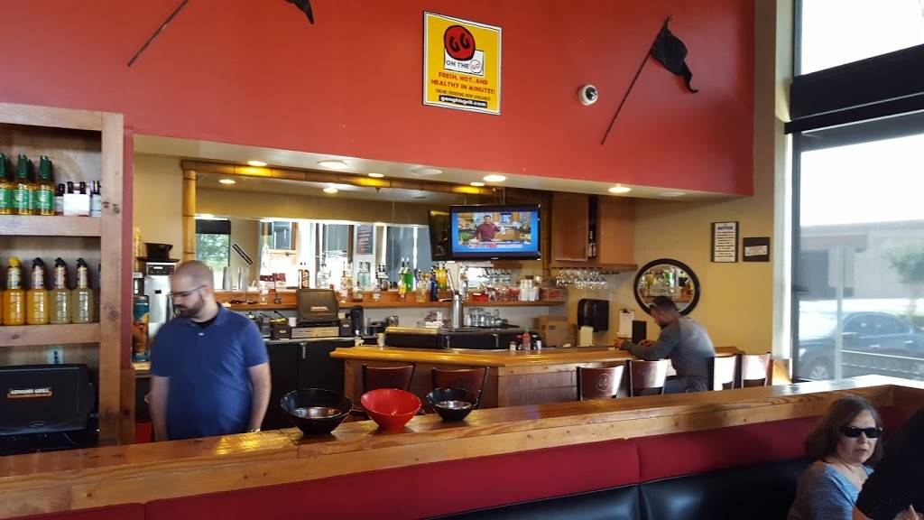 Genghis Grill | restaurant | 6600 North Fwy #144, Fort Worth, TX 76137, USA | 8173067560 OR +1 817-306-7560