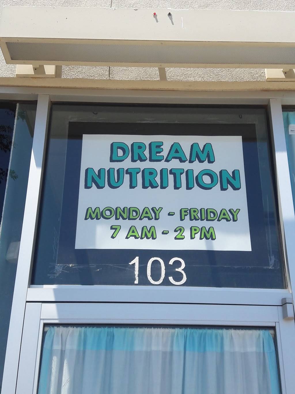 Dream Nutrition | restaurant | 6323 S Rural Rd suite 103, Tempe, AZ 85283, USA | 4804311375 OR +1 480-431-1375
