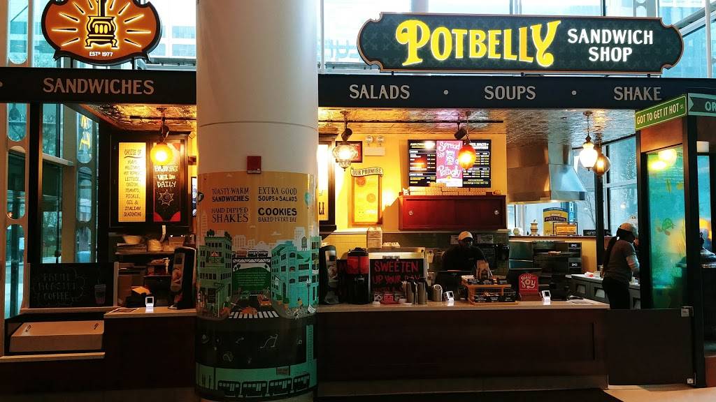 Potbelly Sandwich Shop | restaurant | 225 E Chicago Ave, Chicago, IL 60611, USA | 3128374896 OR +1 312-837-4896