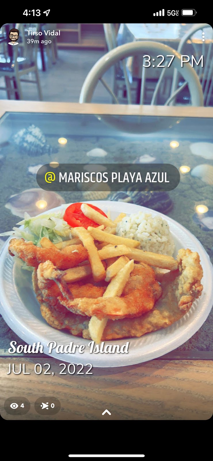 Mariscos Playa Azul Café | restaurant | 6200 Padre Blvd, South Padre Island, TX 78597, USA | 5125070185 OR +1 512-507-0185