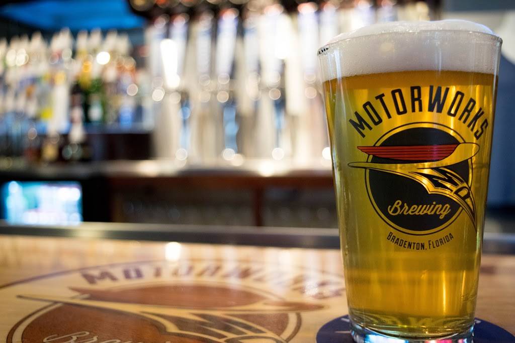 Motorworks Brewing | restaurant | 1014 9th St W, Bradenton, FL 34205, USA | 9415676218 OR +1 941-567-6218