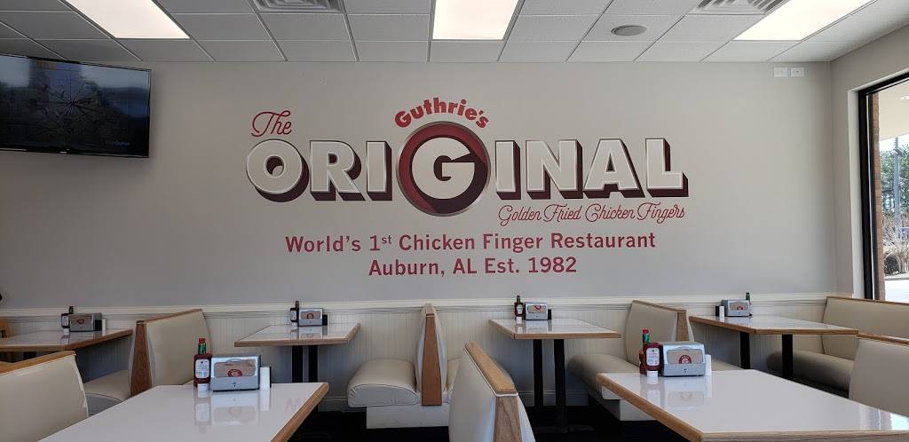 Guthries | restaurant | 1673 Shug Jordan Parkway suite a suite a, Auburn, AL 36830, USA | 3342091295 OR +1 334-209-1295