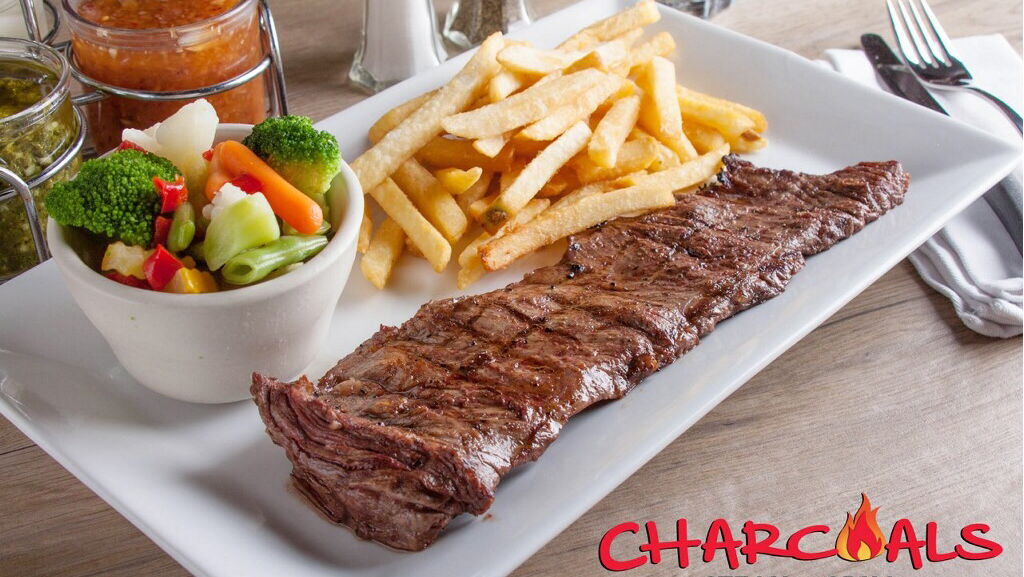 Charcoals Steak & Grill | restaurant | 13550 SW 120 Street, #408 @ London Square (Below Beauty Mall, Miami, FL 33186, USA | 3052333203 OR +1 305-233-3203