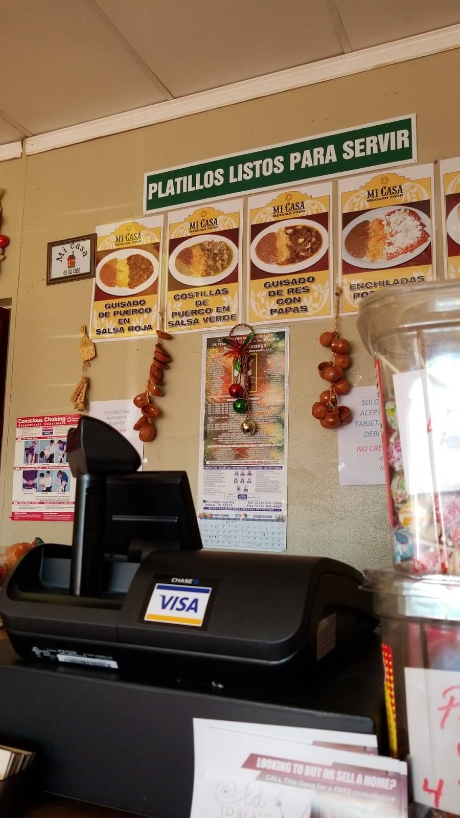 Mi Casa Mexican Foods | restaurant | 2301 Oates Dr, Mesquite, TX 75150, USA | 9726989153 OR +1 972-698-9153