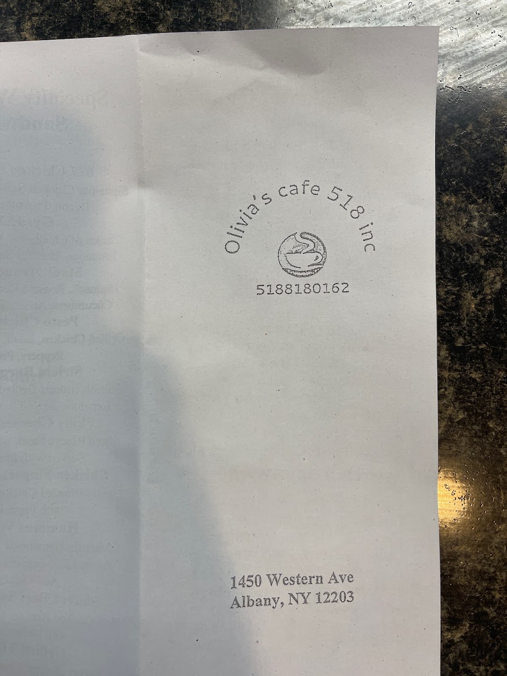 Olivias Cafe 518 Inc | restaurant | 1450 Western Ave, Albany, NY 12203, USA | 5188180162 OR +1 518-818-0162