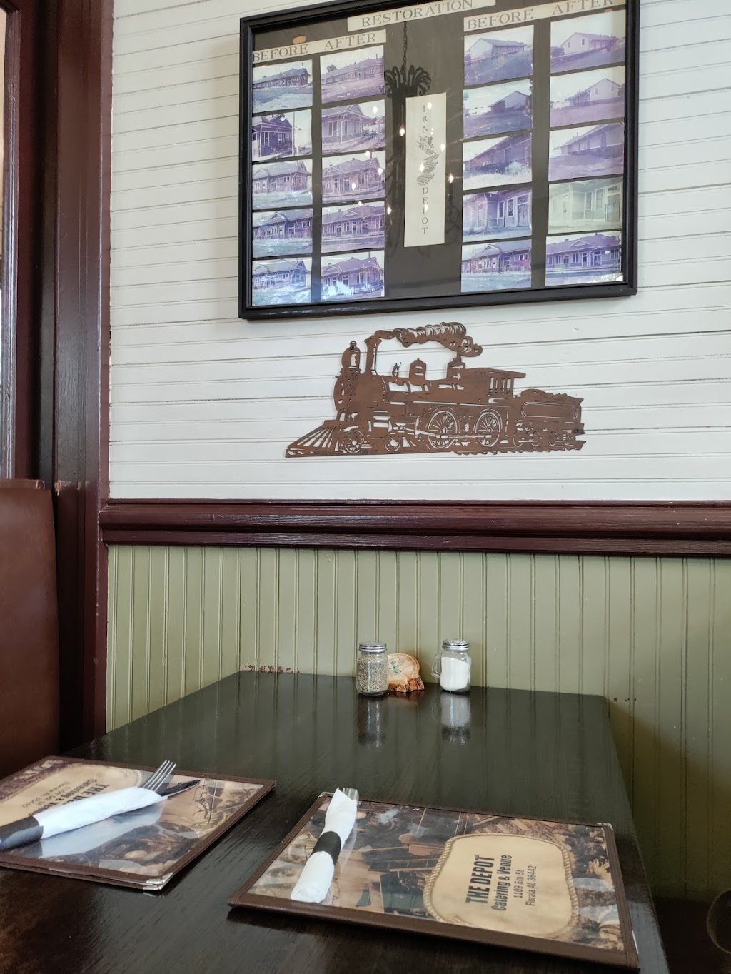 The Depot Restaurant Catering and Venue | restaurant | 1109 5th St, Florala, AL 36442, USA | 3345740223 OR +1 334-574-0223
