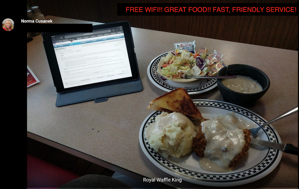 Royal Waffle King | restaurant | 502 Martin Luther King Jr Pkwy S, Phenix City, AL 36869, USA | 3344487028 OR +1 334-448-7028