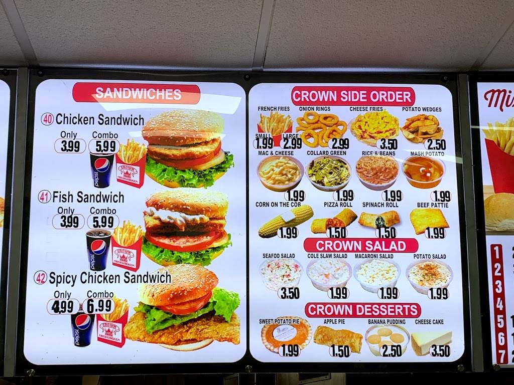 Crown Fried Chicken | restaurant | 5824 Rising Sun Ave, Philadelphia, PA 19120, USA | 2153421800 OR +1 215-342-1800