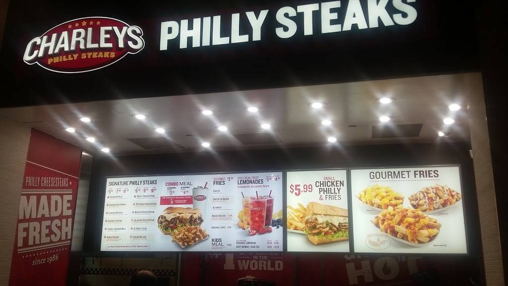 Charleys Philly Steaks | restaurant | 12801 W Sunrise Blvd Unit 843, Sunrise, FL 33323, USA | 9548351461 OR +1 954-835-1461